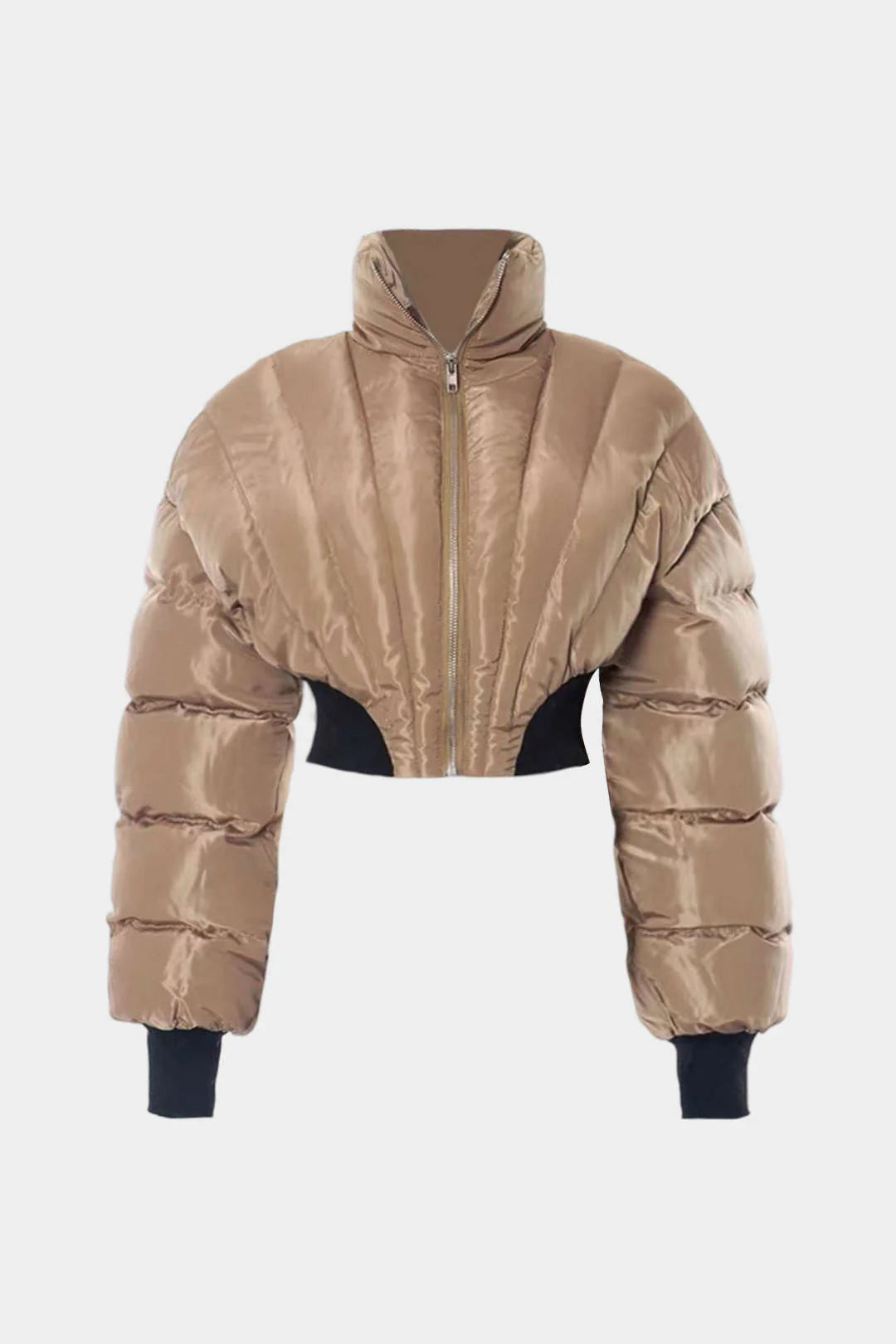 Puffer crop jacket
