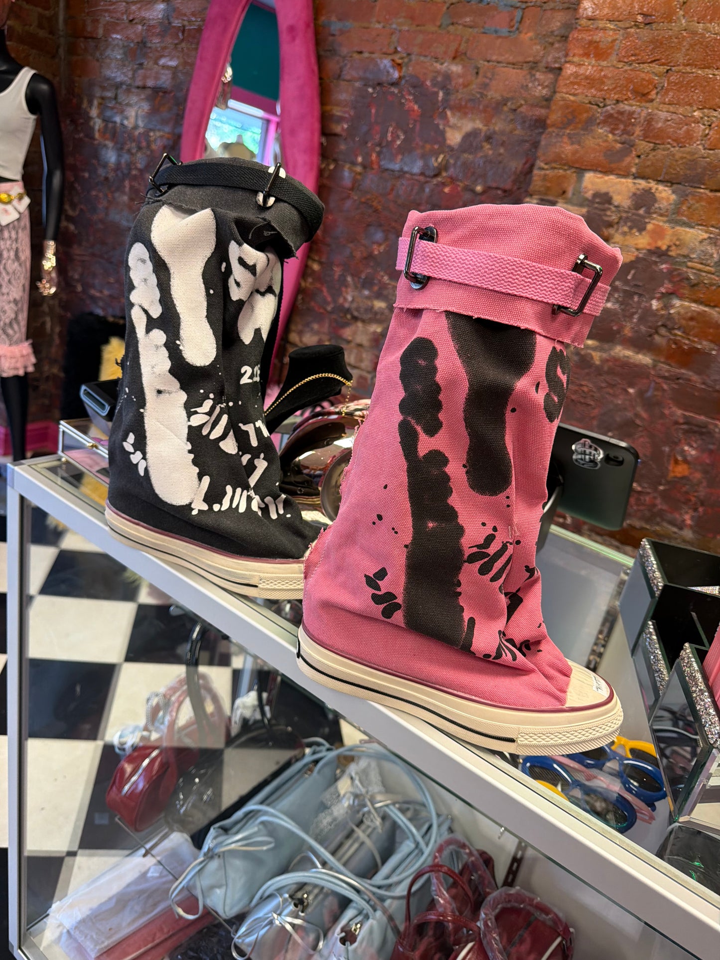 Graffiti Boots
